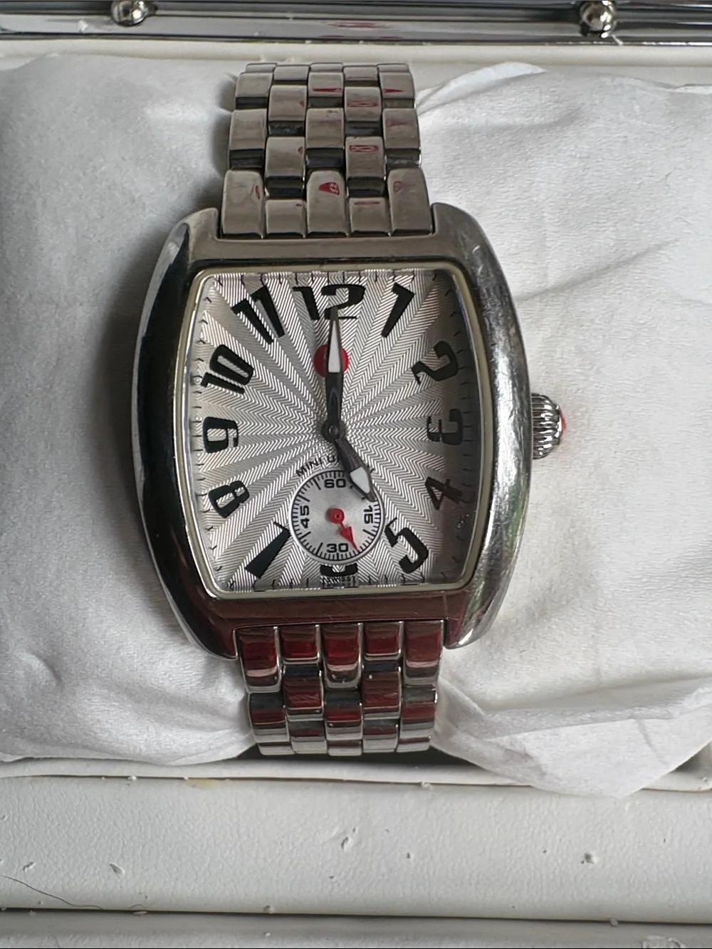 Michele Mini Urban Swiss Diamond Dial Watch